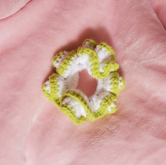 3 Handmade Crochet Scrunchies - Picture 4 of 5